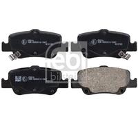 Pastiglie freno Assale posteriore 170285 FEBI BILSTEIN per TOYOTA AURIS