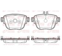 REMSA 1792.00 Kit pastiglie freni