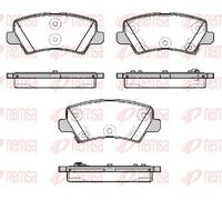 Pastiglie freno Assale posteriore 1804.02 REMSA per KIA PICANTO III