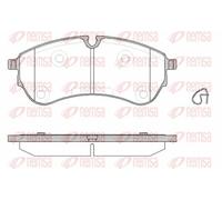 Pastiglie freno Assale posteriore 1830.00 REMSA per VW MAN