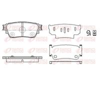 Pastiglie freno Assale posteriore 1861.00 REMSA per MITSUBISHI ECLIPSE CROSS