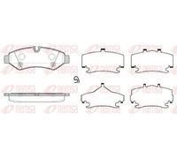 Pastiglie freno Assale posteriore 1867.00 REMSA per MERCEDES-BENZ