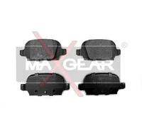 Pastiglie freno Assale posteriore 19-0451 MAXGEAR per ABARTH LANCIA FIAT OPEL