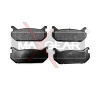 MaXgear Kit pastiglie freno 19-0460 – posteriori per freno a disco per FORD MAZDA MITSUBISHI