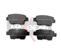 Pastiglie freno Assale posteriore 19-0463 MAXGEAR per FIAT ABARTH OPEL