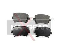 MAXGEAR 19-0475 Kit pastiglie freni ASSALE POSTERIORE