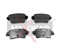 Pastiglie freno Assale posteriore 19-0494 MAXGEAR per RENAULT OPEL NISSAN
