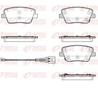 Pastiglie freno Assale posteriore 1901.02 REMSA per HYUNDAI i30 FASTBACK i30