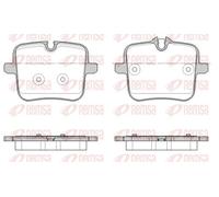 Pastiglie freno Assale posteriore 1954.00 REMSA per BMW ROLLS-ROYCE