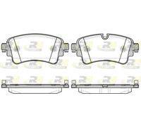 Pastiglie freno Assale posteriore 21669.08 ROADHOUSE per AUDI Q7 A4 B9 Q5 A5
