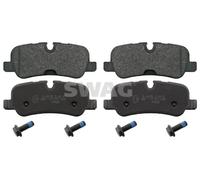 Pastiglie freno Assale posteriore 22 11 6118 SWAG per LAND ROVER DISCOVERY IV