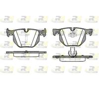 Pastiglie freno Assale posteriore 2381.60 ROADHOUSE per BMW 5 5 Touring 3 6 X6