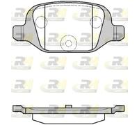 Pastiglie freno Assale posteriore 2727.00 ROADHOUSE per ABARTH LANCIA FIAT