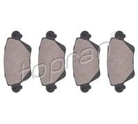 Pastiglie freno Assale posteriore 301 959 TOPRAN per FORD RENAULT