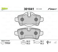 VALEO 301041 Kit pastiglie freni