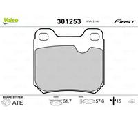 VALEO 301253 Kit pastiglie freni
