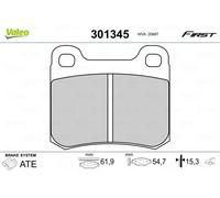 VALEO 301345 Kit pastiglie freni