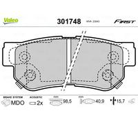 VALEO 301748 Kit pastiglie freni
