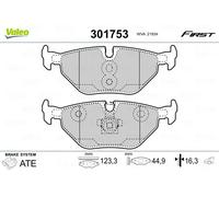 VALEO 301753 Kit pastiglie freni
