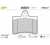 VALEO 302021 Kit pastiglie freni