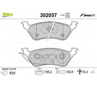 Valeo Kit pastiglie freni 302057 - Assale posteriore Freno a disco per Chrysler/Dodge