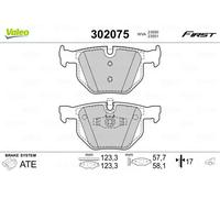 VALEO 302075 Kit pastiglie freni