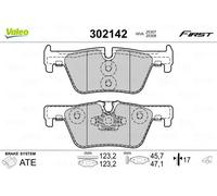 VALEO Kit pastiglie freno 302142 - freno a disco per BMW