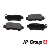 Pastiglie freno Assale posteriore 3863700910 JP GROUP per MAZDA CX-5 CX-3