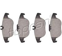 Pastiglie freno Assale posteriore 401 667 TOPRAN per MERCEDES-BENZ CLASSE C