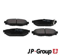 JP GROUP 4663700310 Kit pastiglie freni