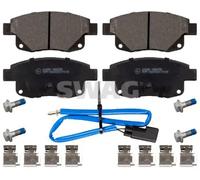 SWAG 50 91 6701 Kit pastiglie freni