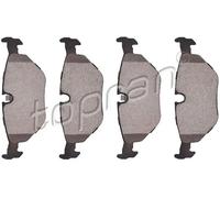 Pastiglie freno Assale posteriore 500 380 TOPRAN per BMW 3 5 5 Touring 7 3 Coupé