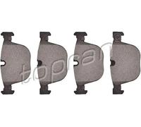 Pastiglie freno Assale posteriore 501 246 TOPRAN per BMW X5 7 5 Touring 6 X6 5