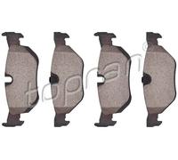 Pastiglie freno Assale posteriore 501 247 TOPRAN per BMW 3 Touring X1 3 3 Coupé
