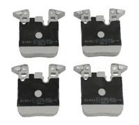 ASHIKA Pastiglie freno 51-00-0101 Assale posteriore per BMW 1 3 3 Touring