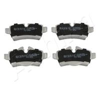 Pastiglie freno Assale posteriore 51-00-0119 ASHIKA per MINI MITSUBISHI