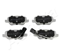 ASHIKA Kit pastiglie freno, Freno a disco 51-00-0206