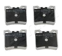 Pastiglie freno Assale posteriore 51-00-0615 ASHIKA per PEUGEOT 605 406 607