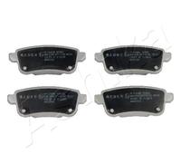 ASHIKA Kit pastiglie freno, Freno a disco 51-00-0704