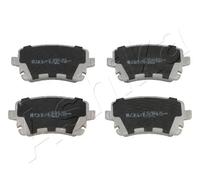 Pastiglie freno Assale posteriore 51-00-0907 ASHIKA per AUDI BENTLEY