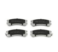4 PASTIGLIE FRENO POSTERIORI ASHIKA 5101128 51-01-128