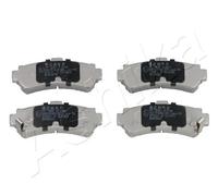 Pastiglie freno Assale posteriore 51-01-196 ASHIKA per NISSAN ALMERA I