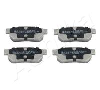 Kit pastiglie freno, Freno a disco - ASHIKA 51-04-402