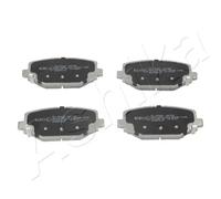 Pastiglie freno Assale posteriore 51-09-908 ASHIKA per FIAT LANCIA VW CHRYSLER