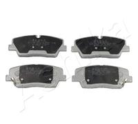 ASHIKA Kit pastiglie freno, Freno a disco 51-0H-H10