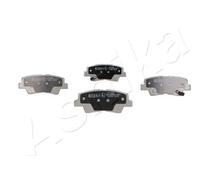 Kit pastiglie freno, Freno a disco - ASHIKA 51-0K-K06