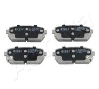 Pastiglie freno Assale posteriore 51-0K-K10 ASHIKA per KIA