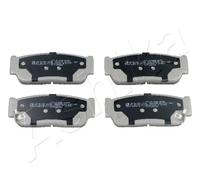 Pastiglie freno Assale posteriore 51-0S-S02 ASHIKA per SSANGYONG KIA
