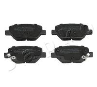 Pastiglie freno Assale posteriore 510211 JAPKO per FIAT TIPO Tre volumi