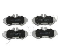 Pastiglie freno Assale posteriore 510513 JAPKO per MERCEDES-BENZ VW PUCH